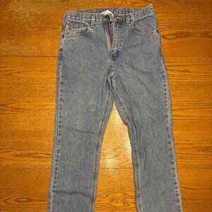 Classic Men's Blue Denim Jeans